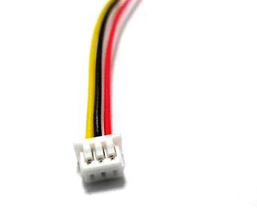 Micro JST 1.25mm (3pin) Female Connector with Wires 150mm [mJST-3p-F-150mm]